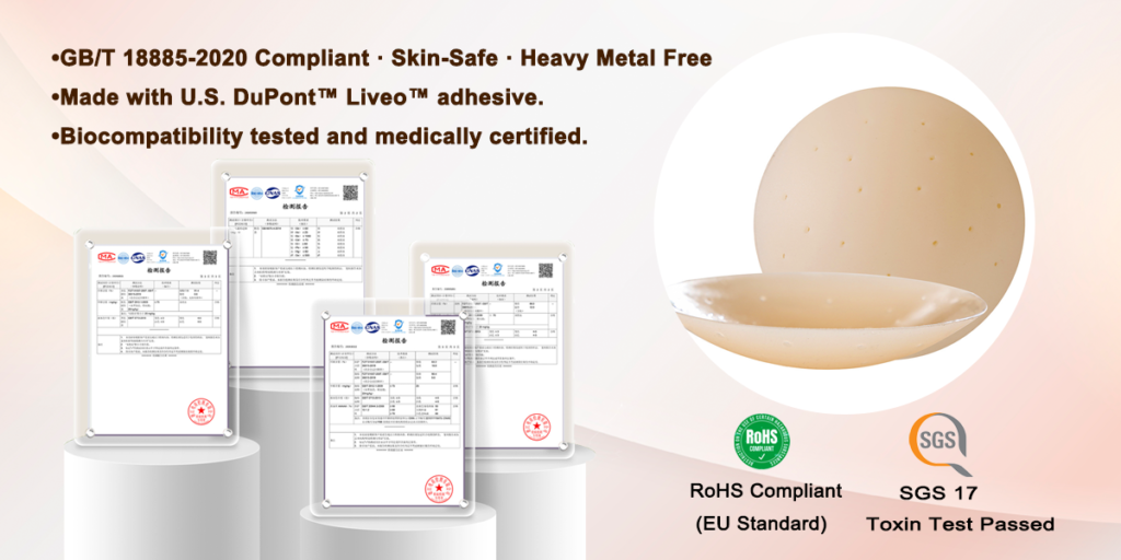 SGS-tested medical-uminipplecovers-Breathable Holes