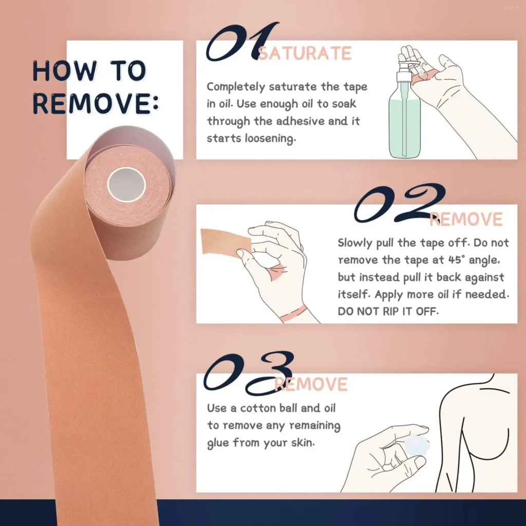 How to Use Boob tape-UMI
