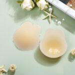 lifting nipple covers-Fair Cat-ear shaped lifting pasties, available in Fair.