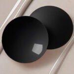 black round nipple covers