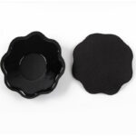 black petal pasties